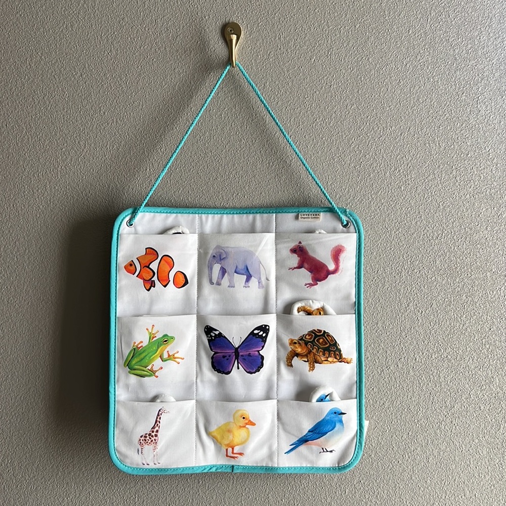 Lovevery Quilted Critter Pockets!